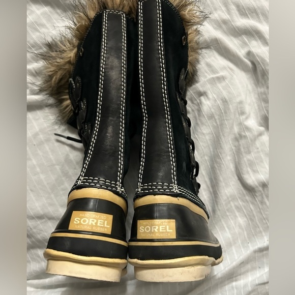 Sorel Joan of Arctic Womens Black Waterproof Insulated Snow Outdoor Boot Size 6 - Picture 7 of 10